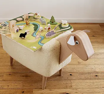 photo de Mouton pédagogique sensoriel